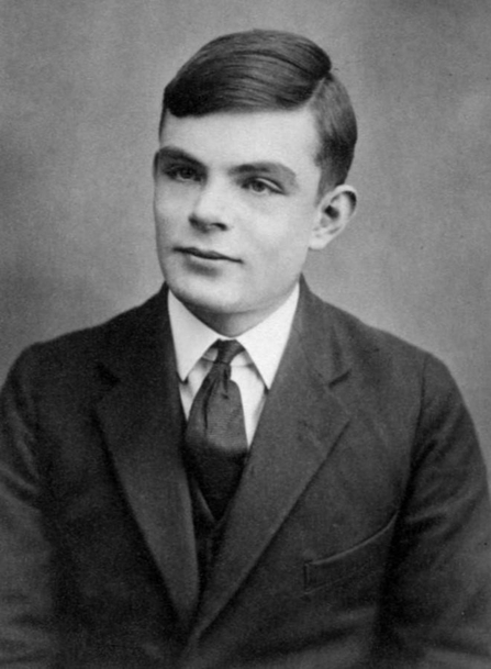 Alan Turing aged 16